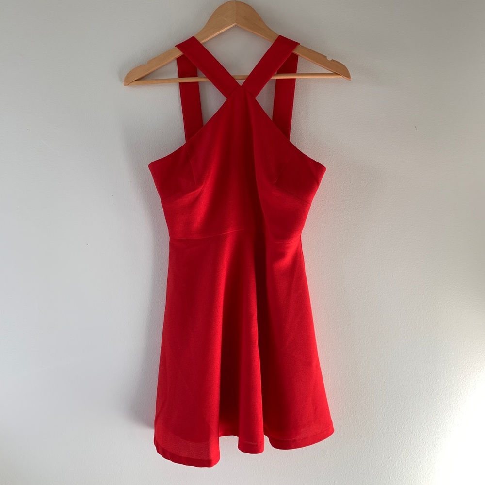 Forever 21 Halter Red Dress